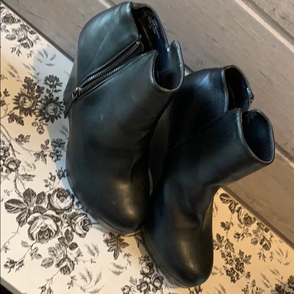 Black booties